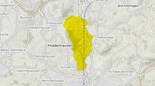 Immobilienpreisekarte Hiddenhausen Schweicheln Bermbeck